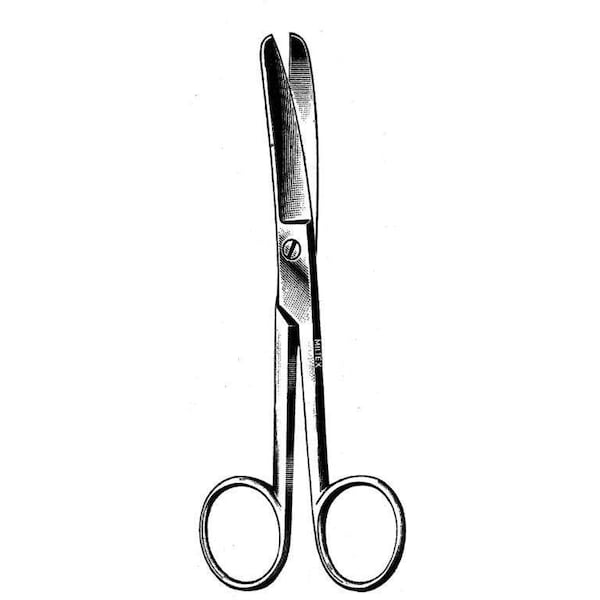 Economy Operating Scissors 6.5in Blunt/Blunt Curved Economy 11-110B/B - main
